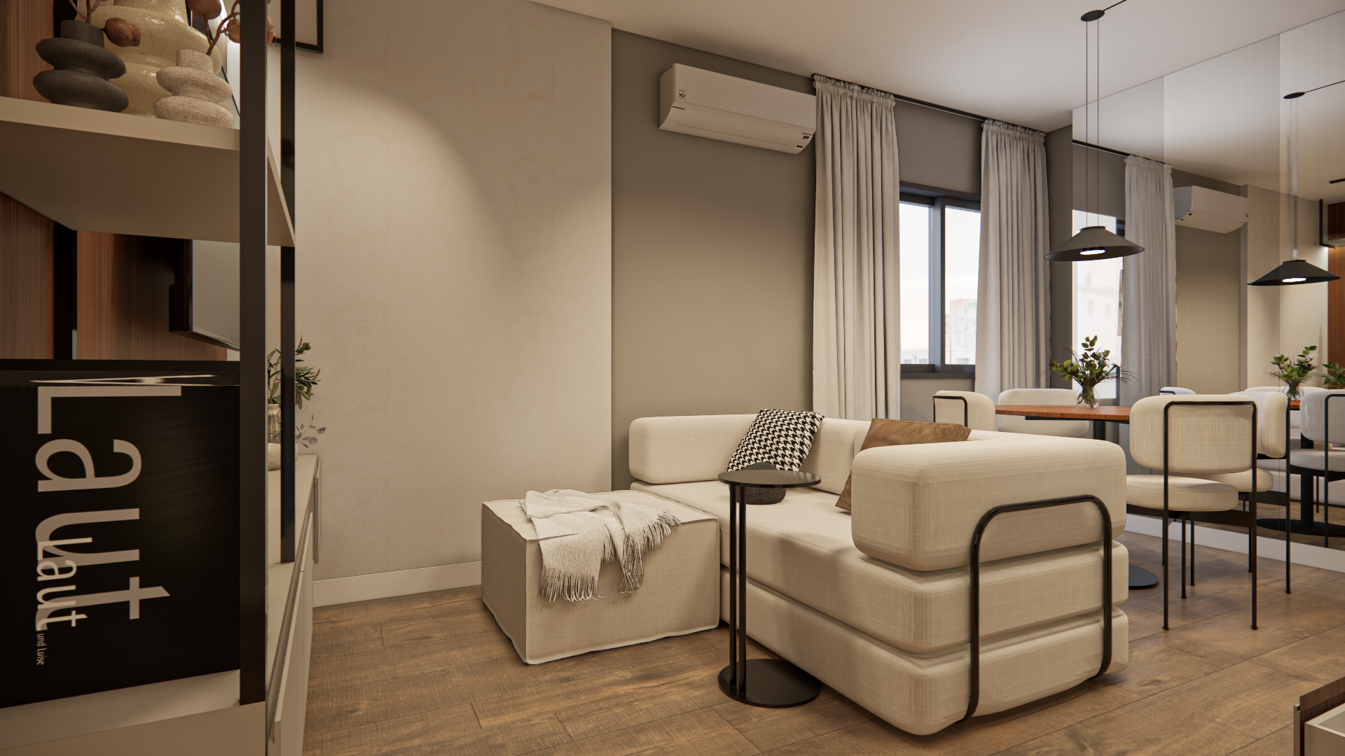 Apartamento de 40,75 m² reformado pela Bewild no Urban Flex, em São Paulo