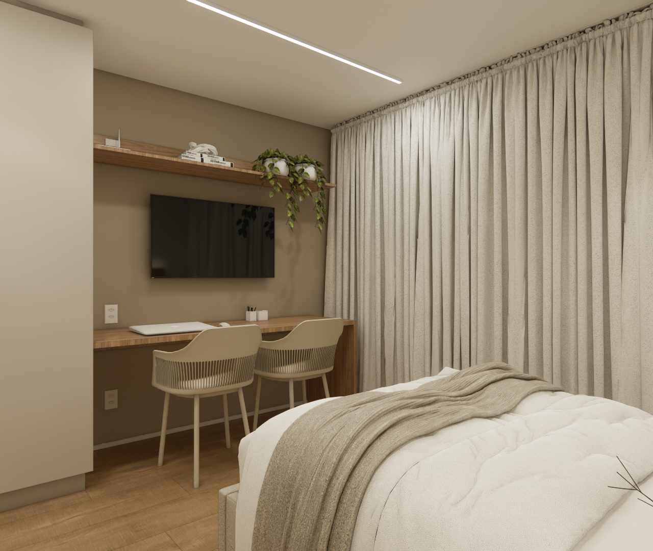 Think Home Alameda Barros — projeto 3D, imagem 6