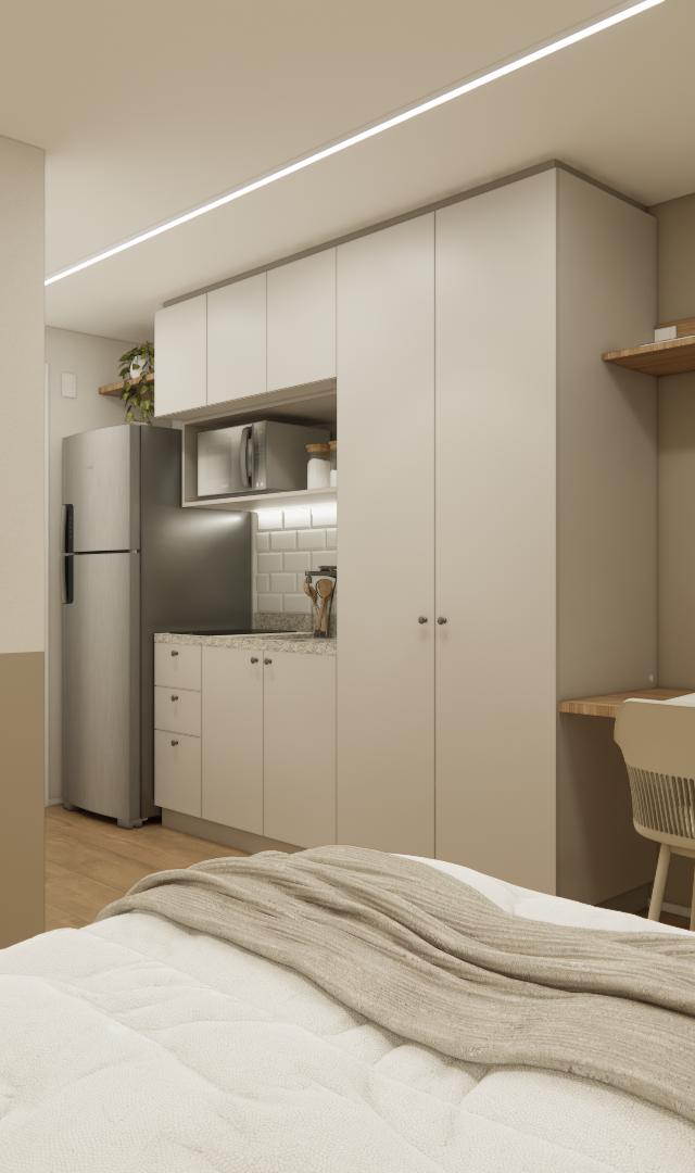 Think Home Alameda Barros — projeto 3D, imagem 7