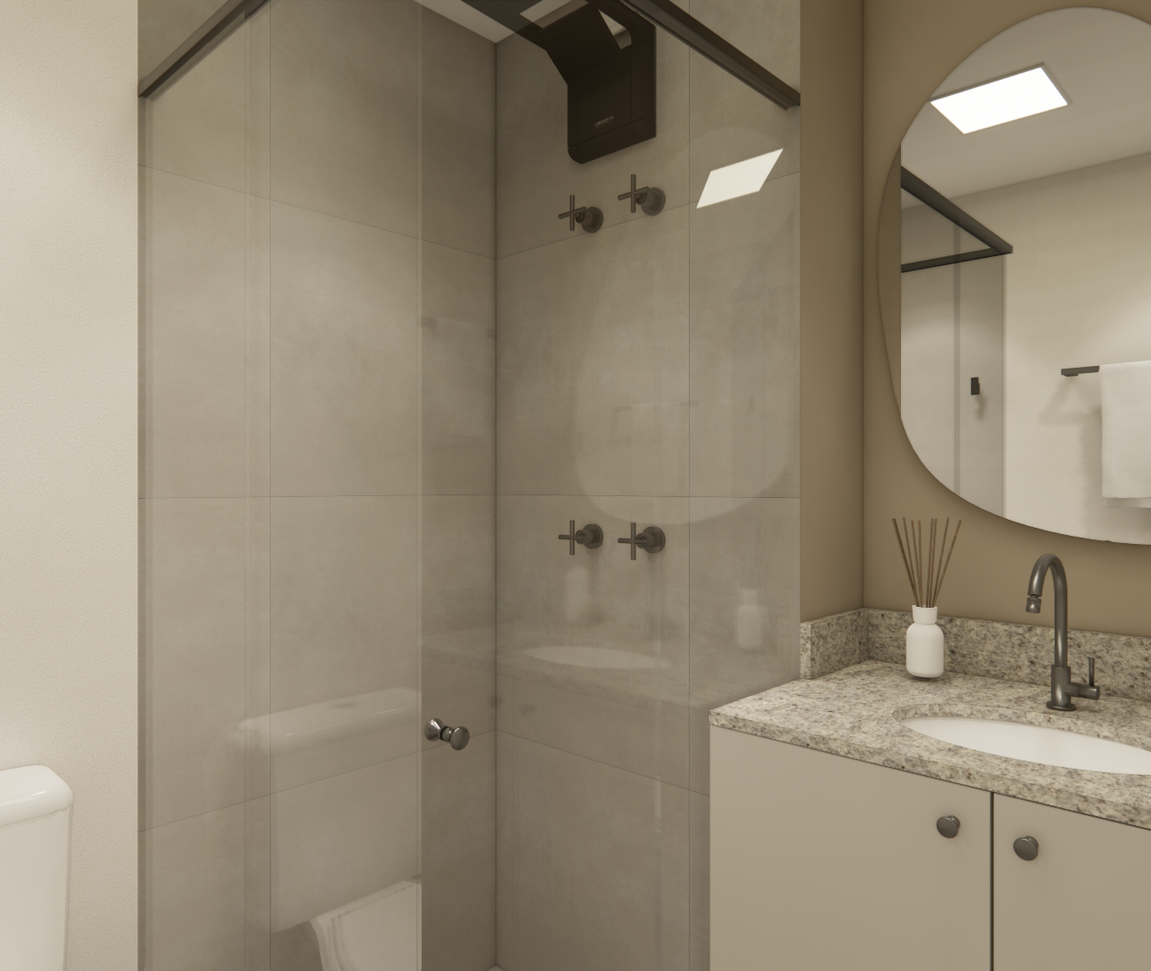 Think Home Alameda Barros — projeto 3D, imagem 11