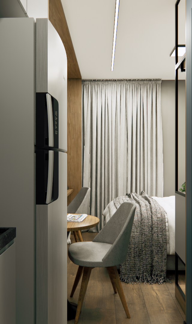 Urban Flex Flats Bela Cintra — projeto 3D, imagem 2