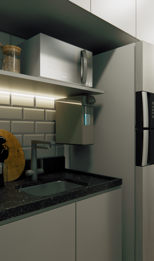Urban Flex Flats Bela Cintra — projeto 3D, imagem 3