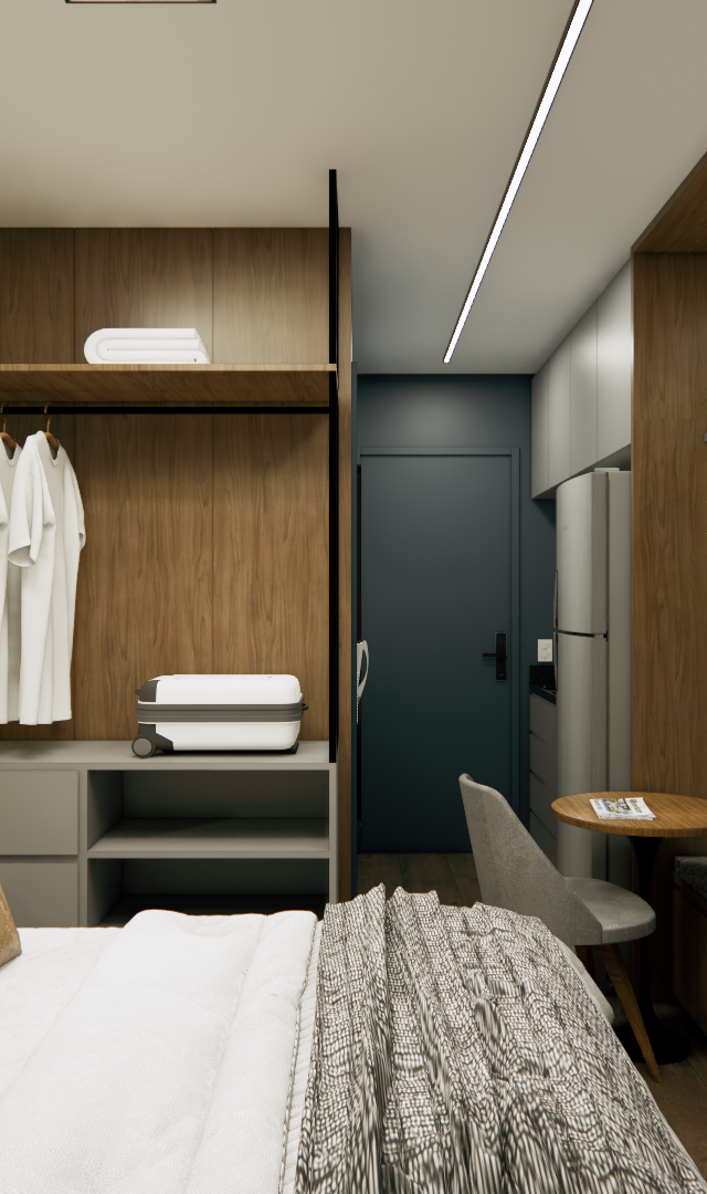 Urban Flex Flats Bela Cintra — projeto 3D, imagem 10
