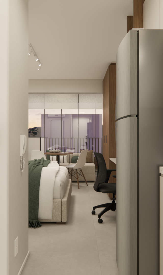 Ari Studios Butantã — projeto 3D, imagem 2
