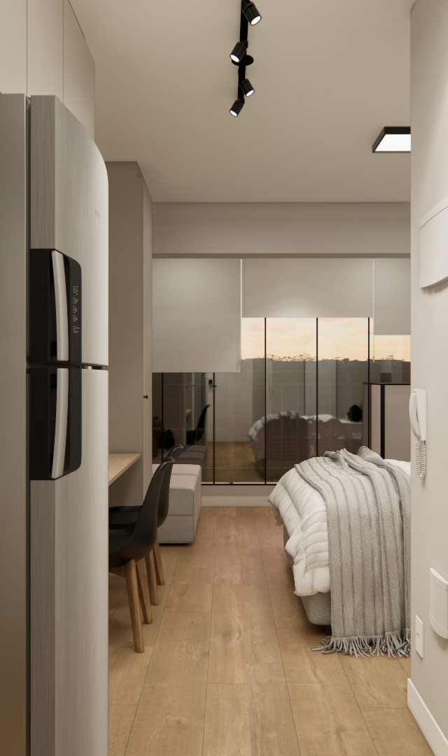 PJM Single Living — projeto 3D, imagem 1