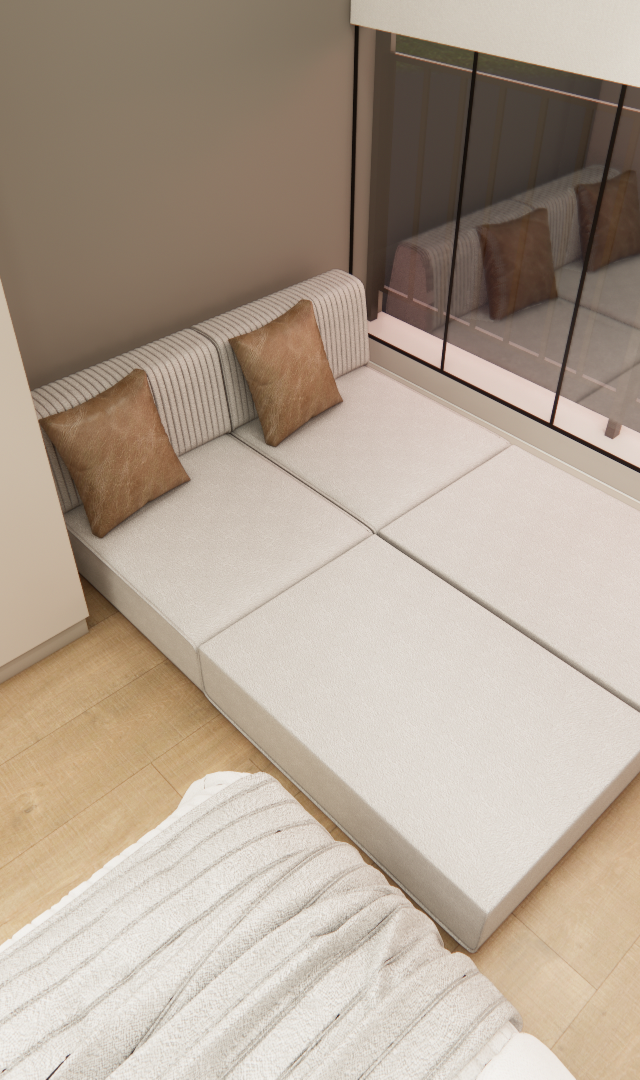 PJM Single Living — projeto 3D, imagem 9