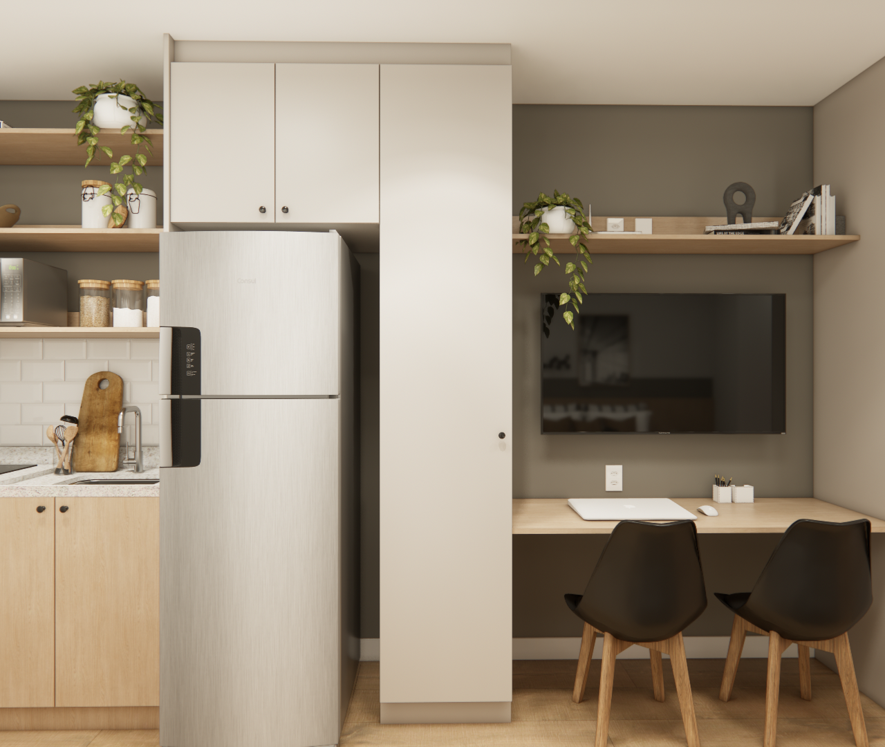 PJM Single Living — projeto 3D, imagem 11